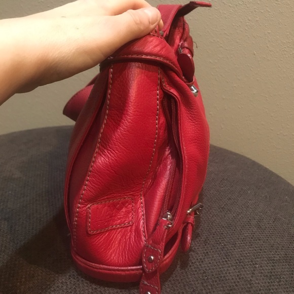 MAXX New York leather $ buckle shoulder bag - Picture 7 of 13